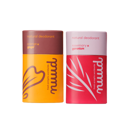 Romarin x Géranium & Orange x Gingembre